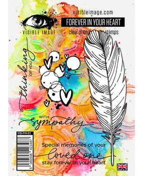 Visible Image Forever In Your Heart A6 Stamp Set (TM2303) Visible Image Forever In Your Heart A6 Stamp Set (TM2303)