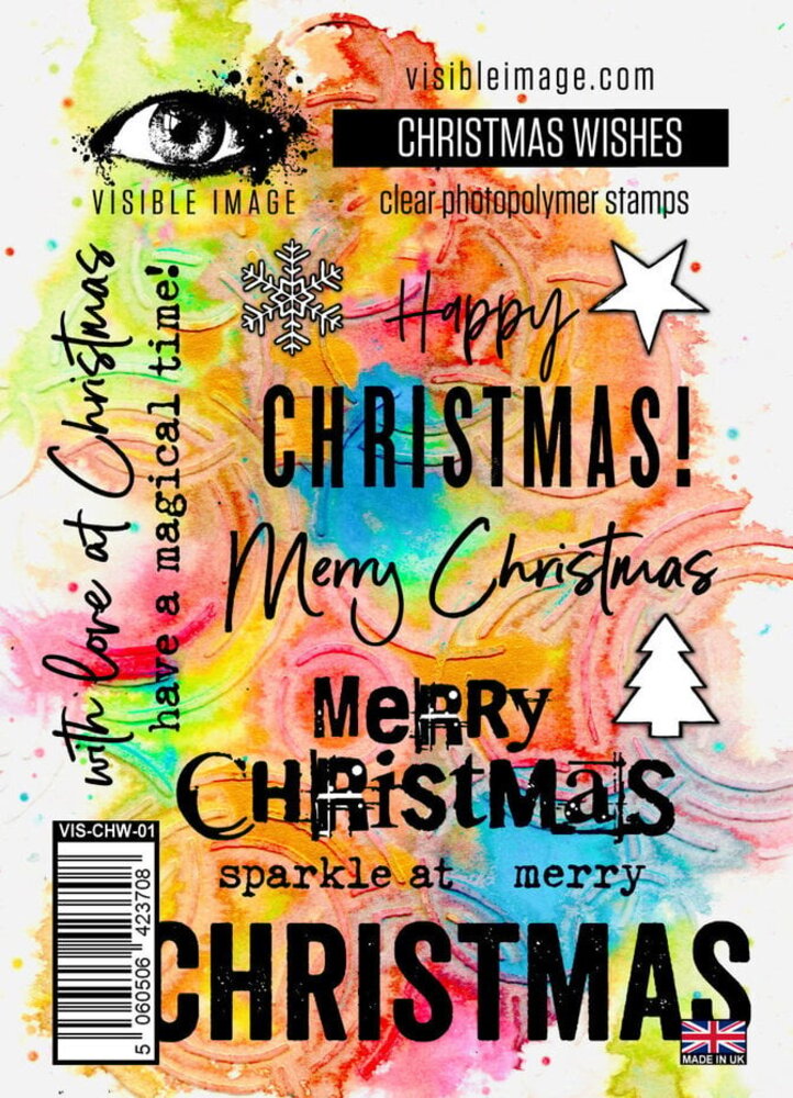 Visible Image Christmas Wishes A6 Stamp Set (IY2304) Visible Image Christmas Wishes A6 Stamp Set (IY2304)