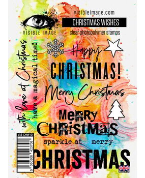 Visible Image Christmas Wishes A6 Stamp Set (IY2304) Visible Image Christmas Wishes A6 Stamp Set (IY2304)