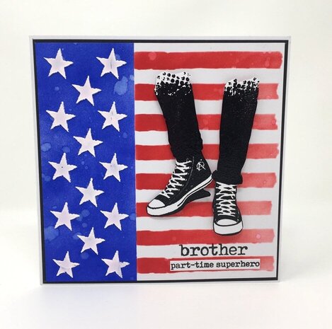 Visible Image Teenage Kicks A6 Stamp Set (FE2305)