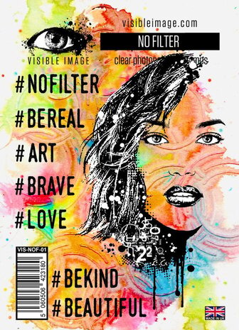 Visible Image No Filter A6 Stamp Set (YQ2310) Visible Image No Filter A6 Stamp Set (YQ2310)