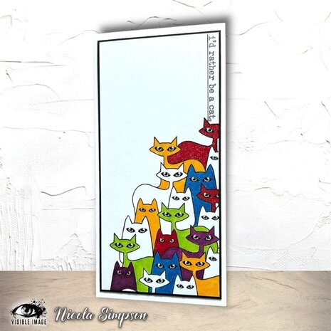 Visible Image Cat-tastic Background A6 Stamp Set (BQ2319) Visible Image Cat-tastic Background A6 Stamp Set (BQ2319)
