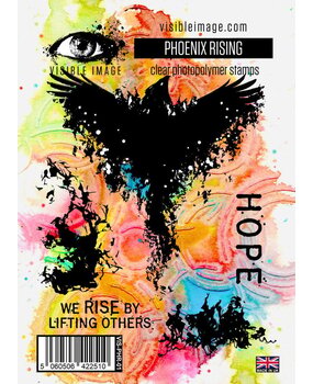 Visible Image Phoenix Rising A6 Stamp Set (HB2320) Visible Image Phoenix Rising A6 Stamp Set (HB2320)