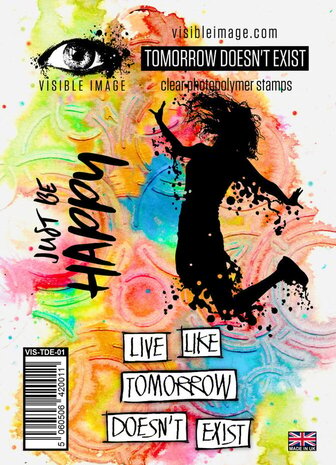 Visible Image Tomorrow Doesn't Exist A6 Stamp Set (FO2320)