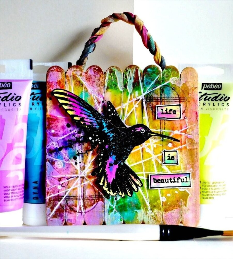 Visible Image Life is Beautiful A6 Stamp Set (XB2326)