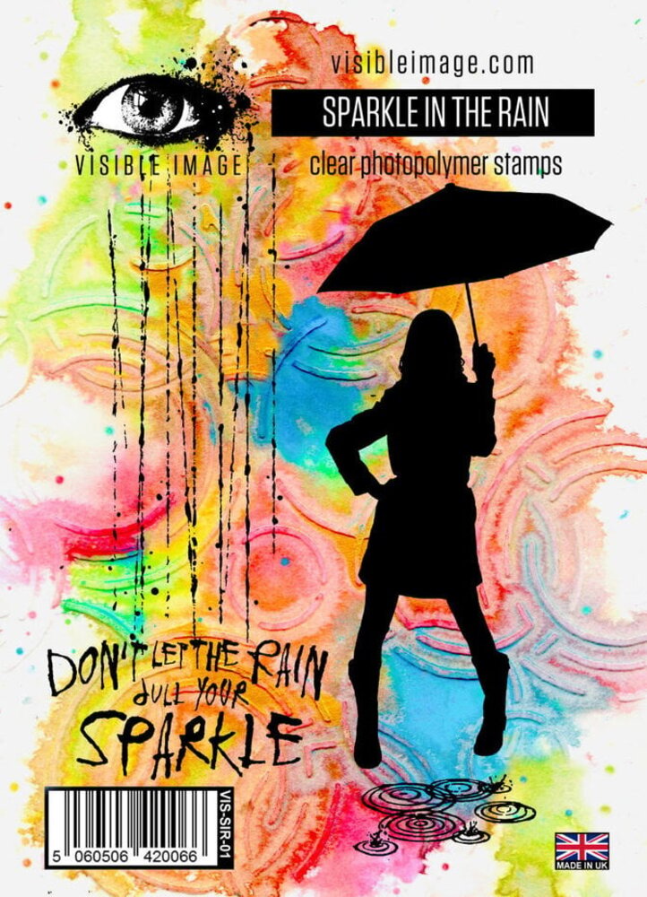 Visible Image Sparkle In The Rain A6 Stamp Set (HT2329) Visible Image Sparkle In The Rain A6 Stamp Set (HT2329)