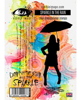 Visible Image Sparkle In The Rain A6 Stamp Set (HT2329) Visible Image Sparkle In The Rain A6 Stamp Set (HT2329)