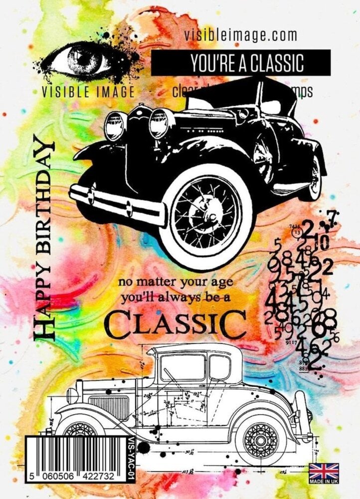 Visible Image You're A Classic A6 Stamp Set (IO2328) Visible Image You're A Classic A6 Stamp Set (IO2328)