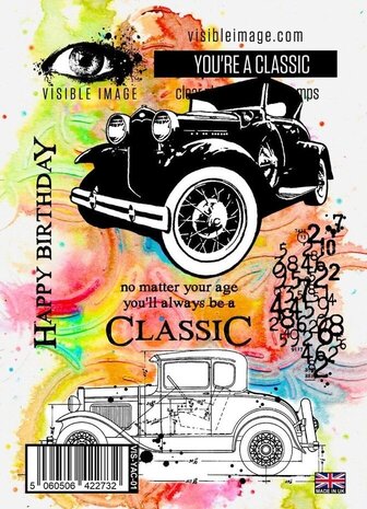 Visible Image You're A Classic A6 Stamp Set (IO2328) Visible Image You're A Classic A6 Stamp Set (IO2328)