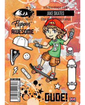 Visible Image Jake Skates A6 Stamp Set (RN2330) Visible Image Jake Skates A6 Stamp Set (RN2330)