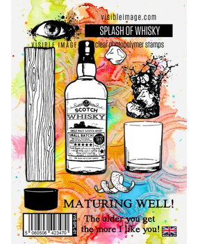 Visible Image Splash of Whisky A6 Stamp Set (ID2331) Visible Image Splash of Whisky A6 Stamp Set (ID2331)