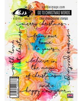 Visible Image Go To Christmas Words A6 Stamp Set (SZ2331) Visible Image Go To Christmas Words A6 Stamp Set (SZ2331)