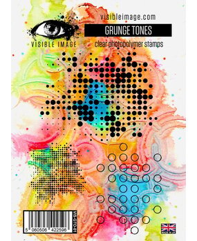 Visible Image Grunge Tones A6 Stamp Set (UN2339) Visible Image Grunge Tones A6 Stamp Set (UN2339)