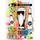 Visible Image Bring On The Beers A6 Stamp Set (TC2348)