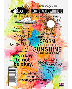 Visible Image Look Forward With Hope A6 Stamp Set (BV2349)