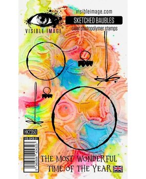 Visible Image Sketched Baubles A6 Stamp Set (HK2350) Visible Image Sketched Baubles A6 Stamp Set (HK2350)