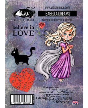 Visible Image Isabella Dreams A6 Stamp Set (XU2351) Visible Image Isabella Dreams A6 Stamp Set (XU2351)