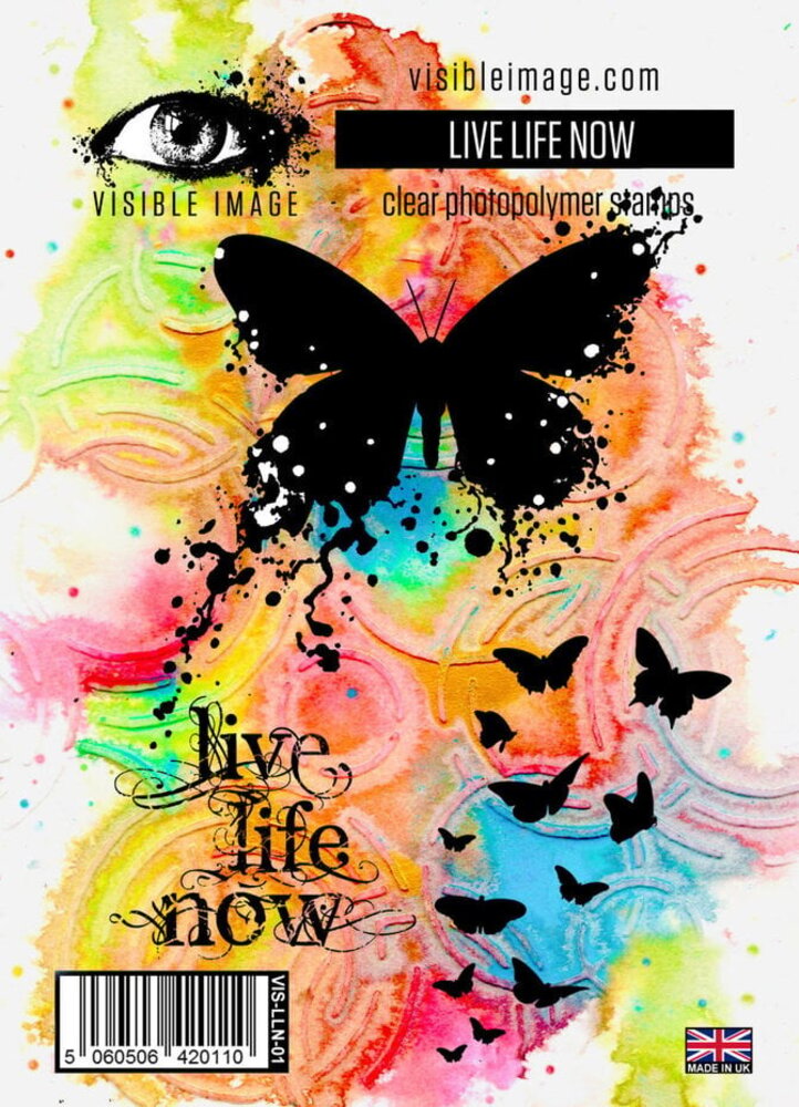 Visible Image Live Life Now A6 Stamp Set (DK2356)