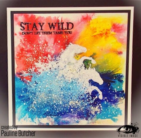 Visible Image Stay Wild A6 Stamp Set (ZE2356) Visible Image Stay Wild A6 Stamp Set (ZE2356)