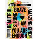 Visible Image Bold Enough A6 Stamp Set (HI2357)