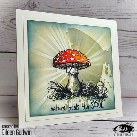 Visible Image Totally Toadstools A6 Stamp Set (GO2357) Visible Image Totally Toadstools A6 Stamp Set (GO2357)