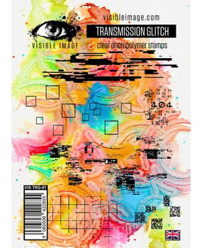 Visible Image Transmission Glitch A6 Stamp Set (CW2359) Visible Image Transmission Glitch A6 Stamp Set (CW2359)