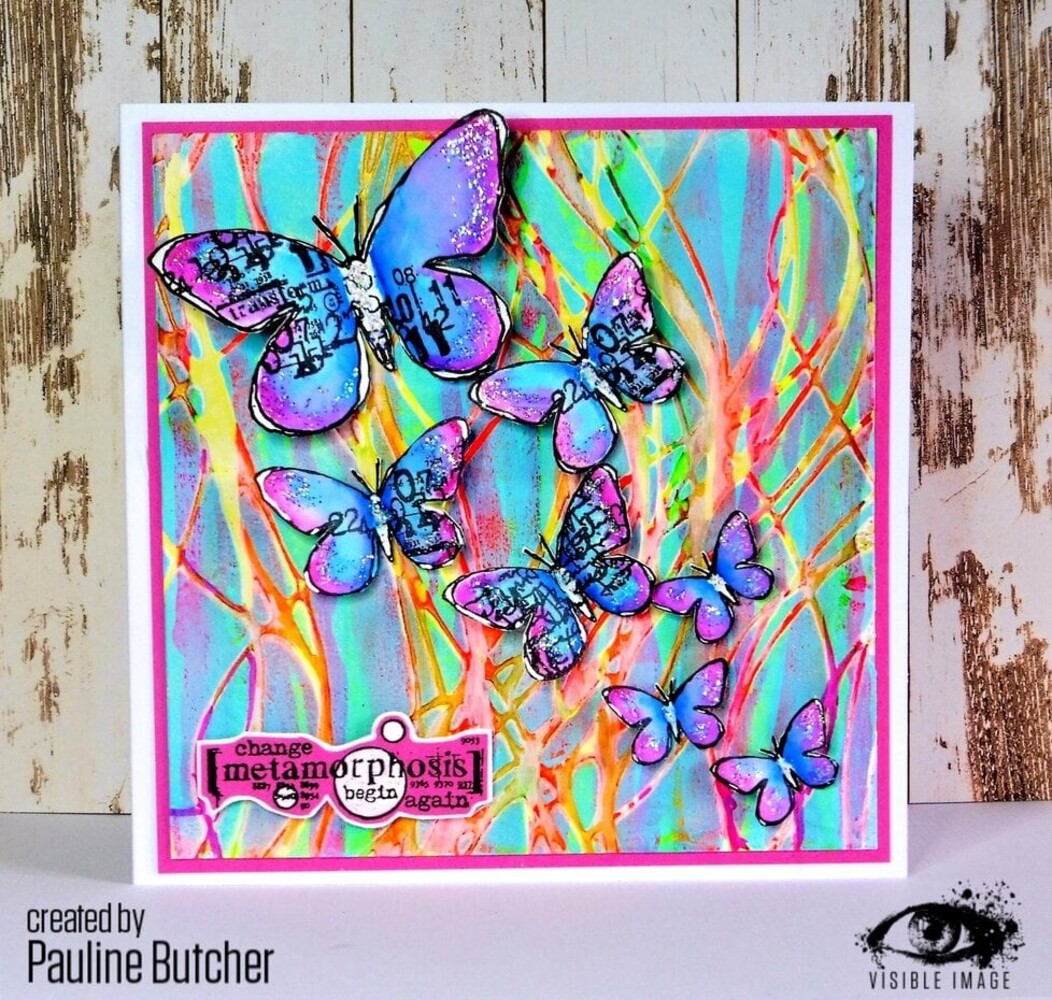 Visible Image Wings of Change A6 Stamp Set (GK2360) Visible Image Wings of Change A6 Stamp Set (GK2360)