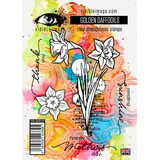 Visible Image Golden Daffodils A6 Stamp Set (MJ2364)
