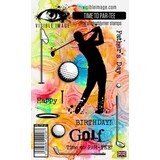 Visible Image Time To Par-Tee A6 Stamp Set (GC2369)