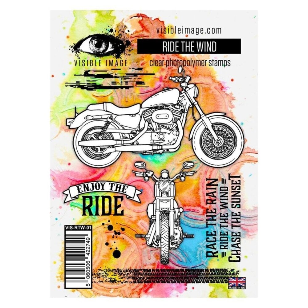 Visible Image Ride The Wind A6 Stamp Set (PR2369) Visible Image Ride The Wind A6 Stamp Set (PR2369)