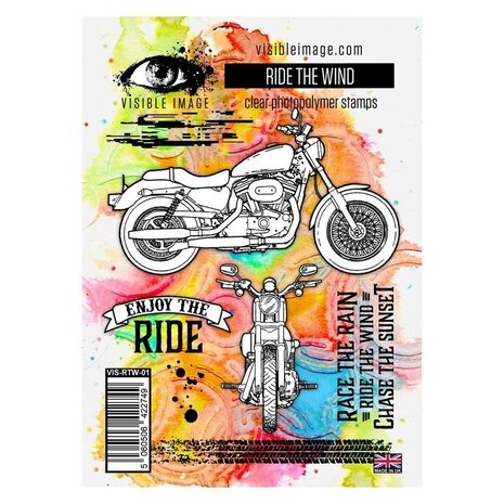 Visible Image Ride The Wind A6 Stamp Set (PR2369) Visible Image Ride The Wind A6 Stamp Set (PR2369)