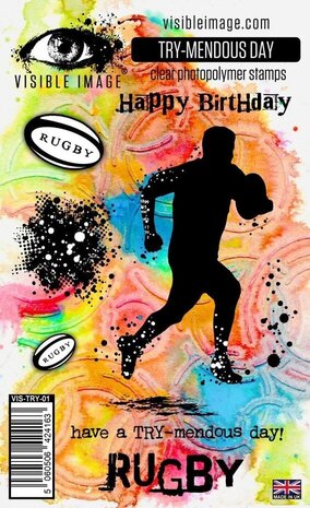 Visible Image Try-mendous Day A6 Stamp Set (VM2371)