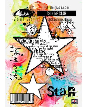 Visible Image Shining Star A6 Stamp Set (LA2373)