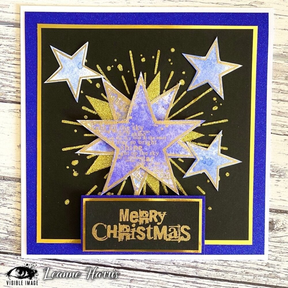 Visible Image Shining Star A6 Stamp Set (LA2373)