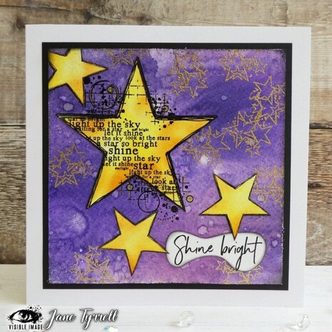Visible Image Shining Star A6 Stamp Set (LA2373)