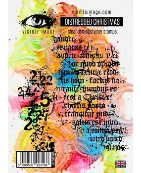 Visible Image Distressed Christmas A6 Stamp Set (NX2374)