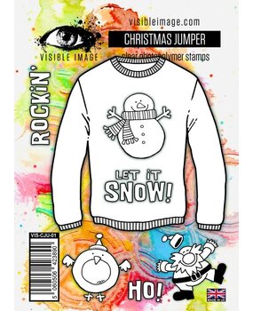 Visible Image Christmas Jumper A6 Stamp Set (KI2378)