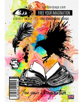 Visible Image Free Your Imagination A6 Stamp Set (BY2381) Visible Image Free Your Imagination A6 Stamp Set (BY2381)