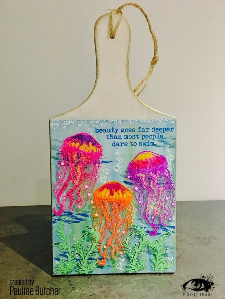 Visible Image Dare To Swim A6 Stamp Set (AC2381)