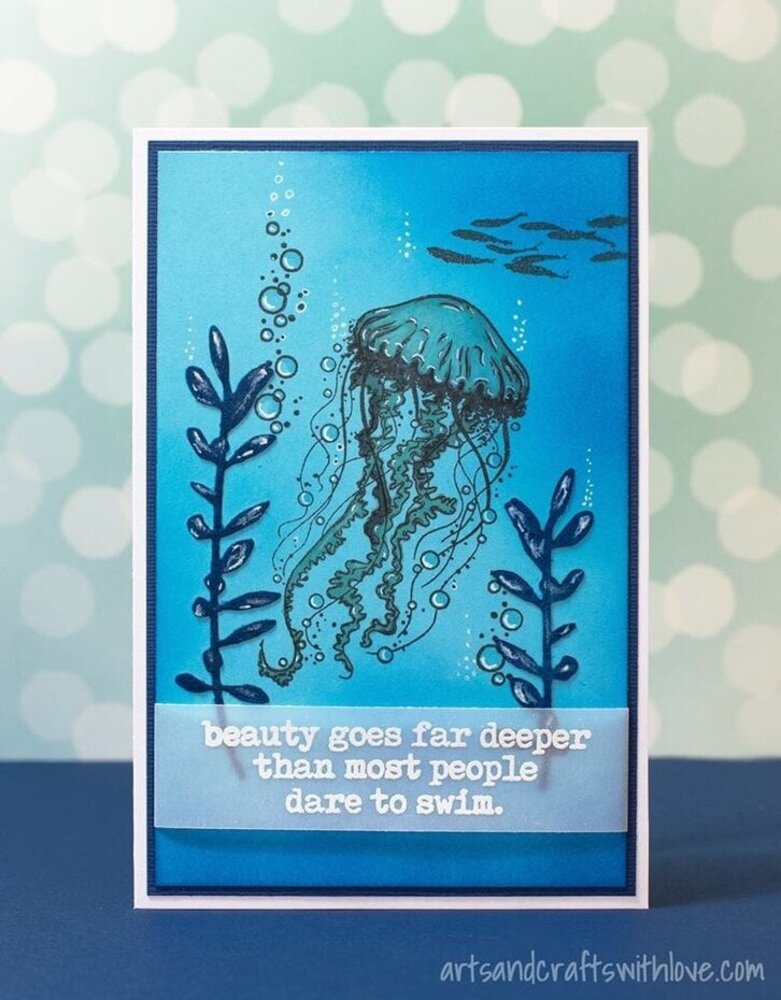 Visible Image Dare To Swim A6 Stamp Set (AC2381)