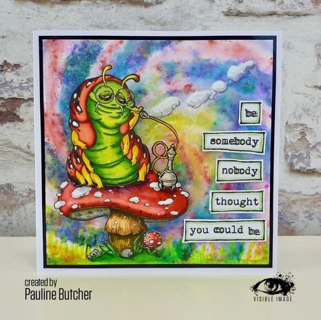 Visible Image The Caterpillar A6 Stamp Set (UH2384)