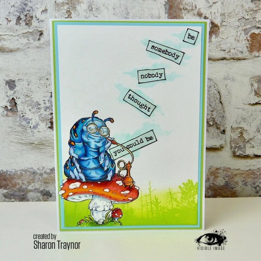 Visible Image The Caterpillar A6 Stamp Set (UH2384)