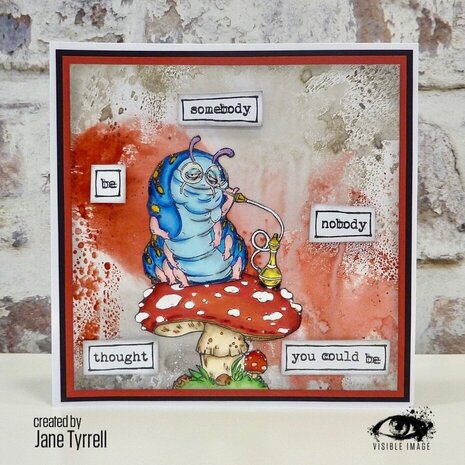 Visible Image The Caterpillar A6 Stamp Set (UH2384)