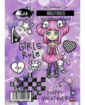 Visible Image Molly Rules A6 Stamp Set (EJ2385) Visible Image Molly Rules A6 Stamp Set (EJ2385)