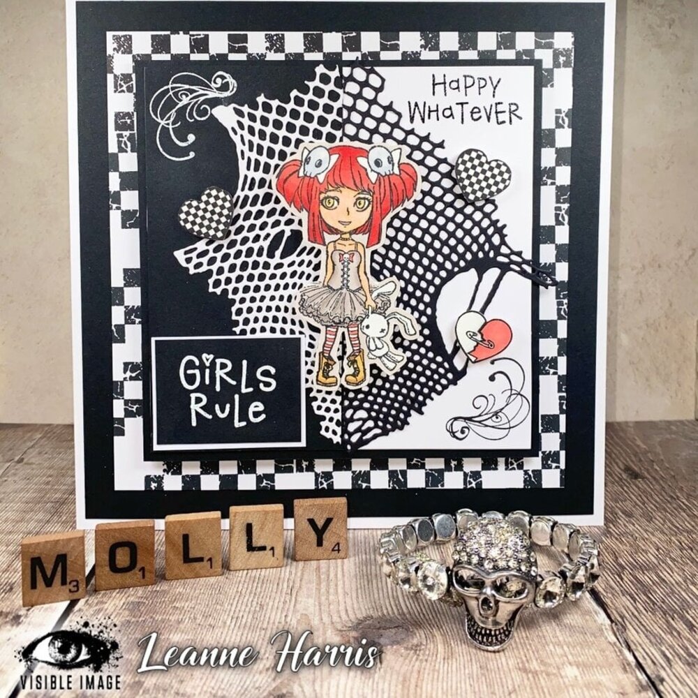 Visible Image Molly Rules A6 Stamp Set (EJ2385) Visible Image Molly Rules A6 Stamp Set (EJ2385)