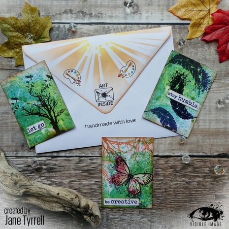 Visible Image Love of ATCs A6 Stamp Set (QR2385) Visible Image Love of ATCs A6 Stamp Set (QR2385)