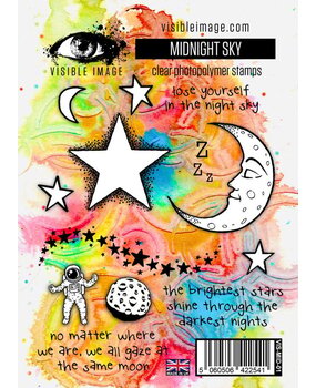 Visible Image Midnight Sky A6 Stamp Set (SV2385) Visible Image Midnight Sky A6 Stamp Set (SV2385)