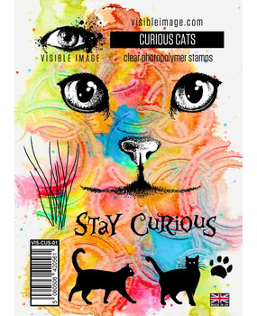 Visible Image Curious Cats A6 Stamp Set (QT2386) Visible Image Curious Cats A6 Stamp Set (QT2386)