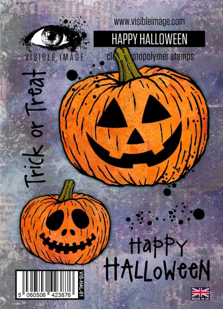 Visible Image Happy Halloween A6 Stamp Set (PG2387) Visible Image Happy Halloween A6 Stamp Set (PG2387)