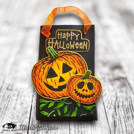 Visible Image Happy Halloween A6 Stamp Set (PG2387) Visible Image Happy Halloween A6 Stamp Set (PG2387)
